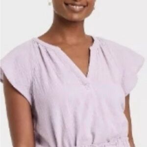 Universal Thread Lavender Top XSMALL